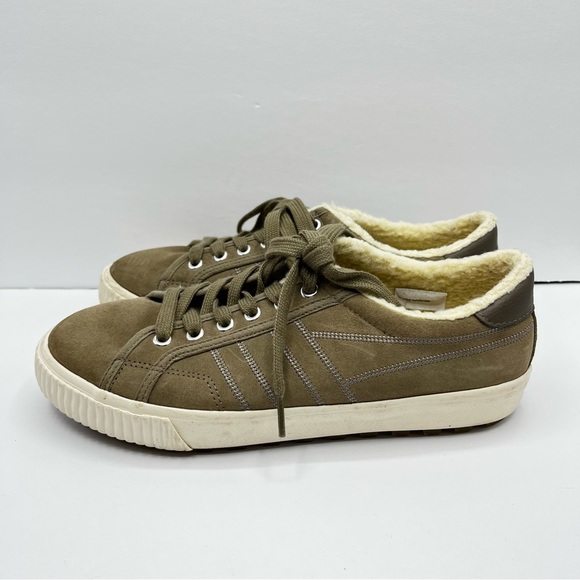 Gola Tan Suede Nordic Sherpa Sneakers Shoes Leather Size 9 Women's - Picture 5 of 14